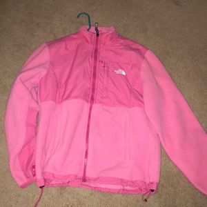 Pink NorthFace jacket